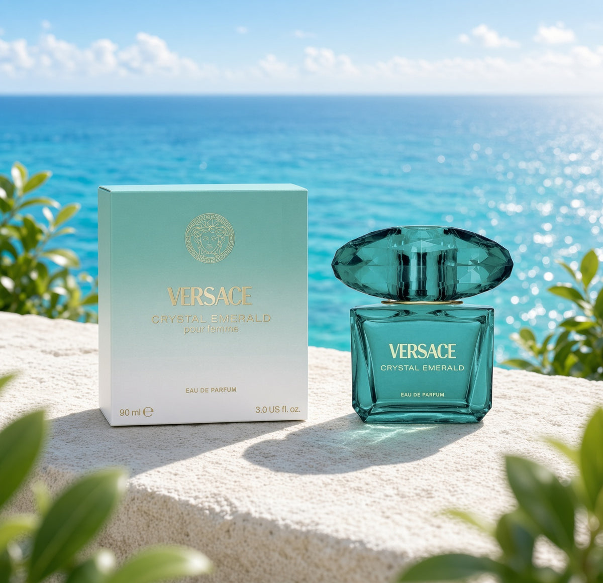 Crystal Emerald Eau de Parfum for Women – 90ml / 3 oz