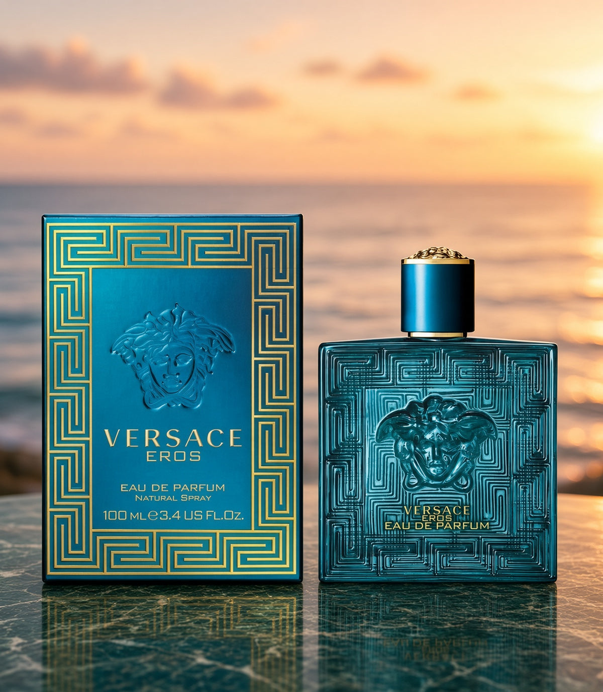 Versace Eros Eau de Parfum for Men – 100ml / 3.4 oz