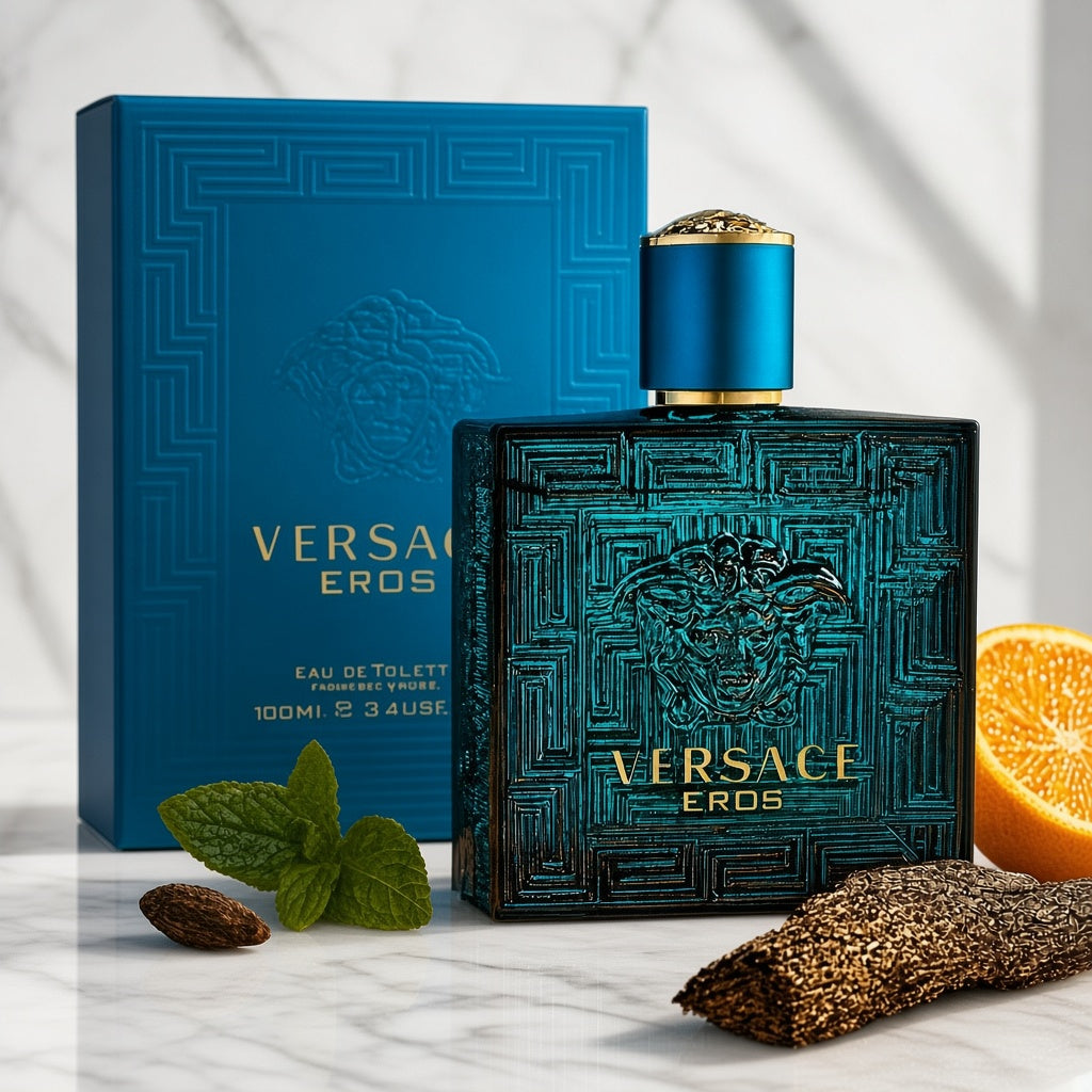 Versace Eros Eau de Toilette for Men – 100ml / 3.4 fl oz