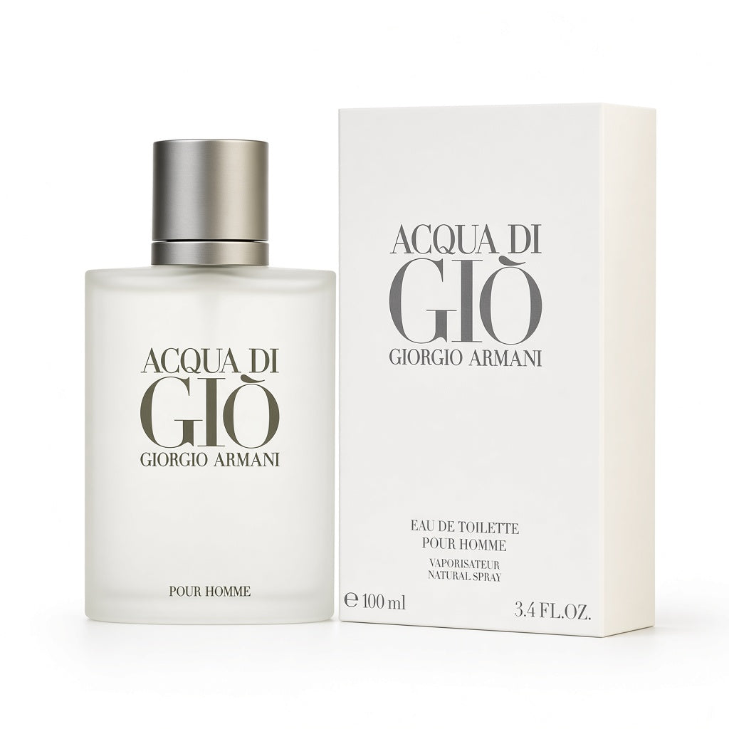 Giorgio Armani Acqua di Giò Eau de Toilette for Men 3.4 oz / 100ml NIP