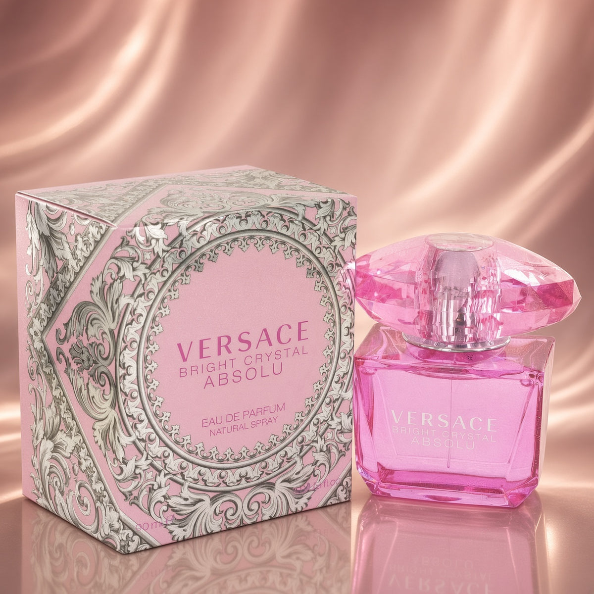 Versace Bright Crystal Absolu Eau de Parfum for Women – 90ml / 3 oz