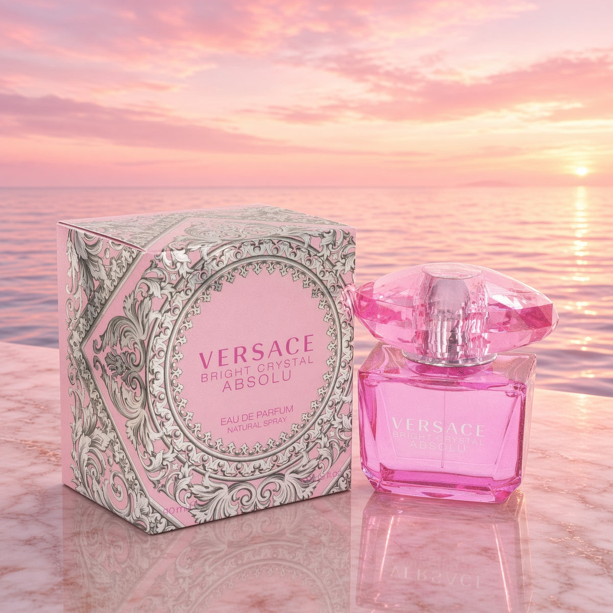 Versace Bright Crystal Absolu Eau de Parfum for Women – 90ml / 3 oz