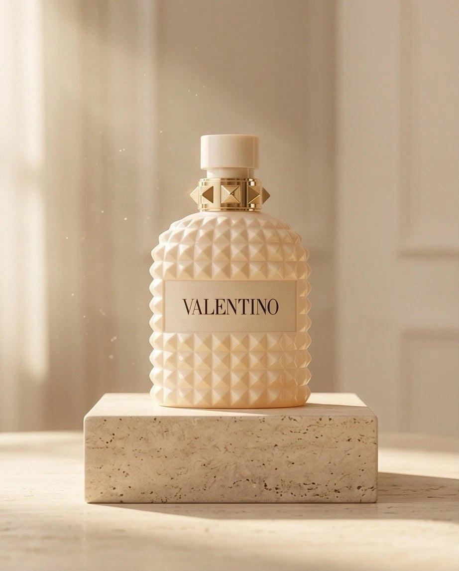 Valentino Uomo Born In Roma Ivory EDT Spray for Men 3.4 oz 100ml