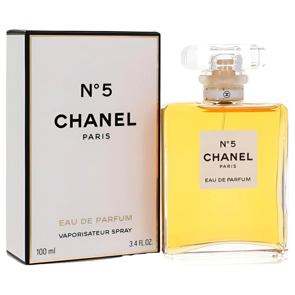 CHANEL N°5 Eau de Parfum Spray for Women 3.4 oz / 100ml New In Box