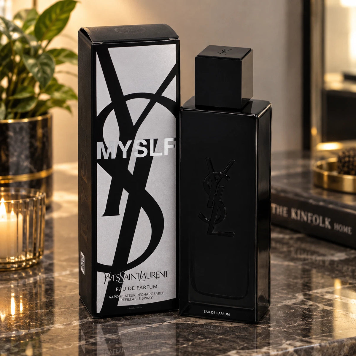 Yves Saint Laurent MYSELF Eau de Parfum for Men – 100ml / 3.3–3.4 oz