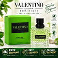 Donna Born In Roma Green Stravaganza 3.4 oz EDP Spray for Women