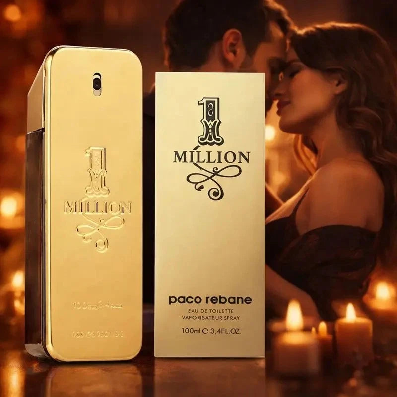 1 Million by Paco Rabanne Eau de Toilette for Men – 3.4 oz