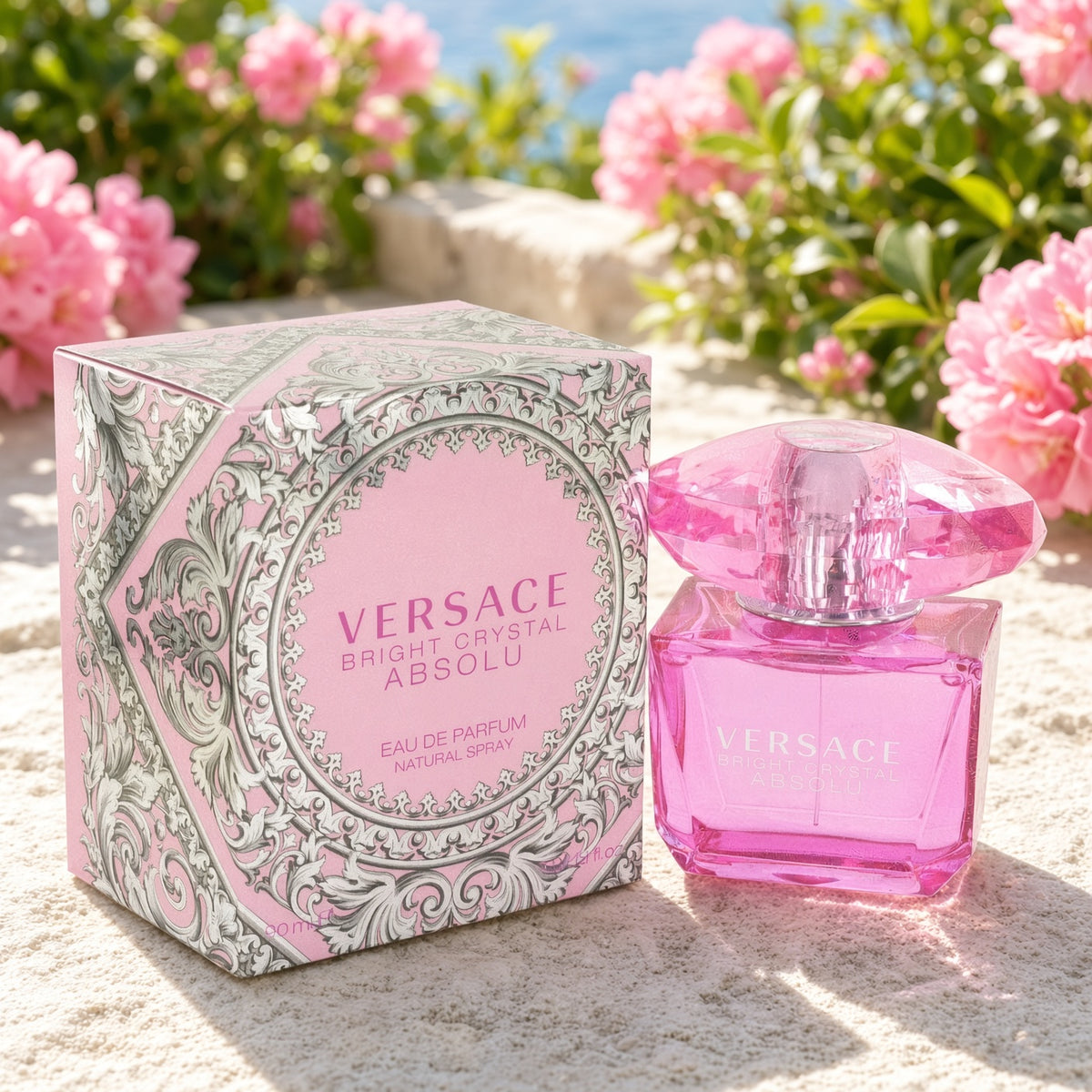 Versace Bright Crystal Absolu Eau de Parfum for Women – 90ml / 3 oz