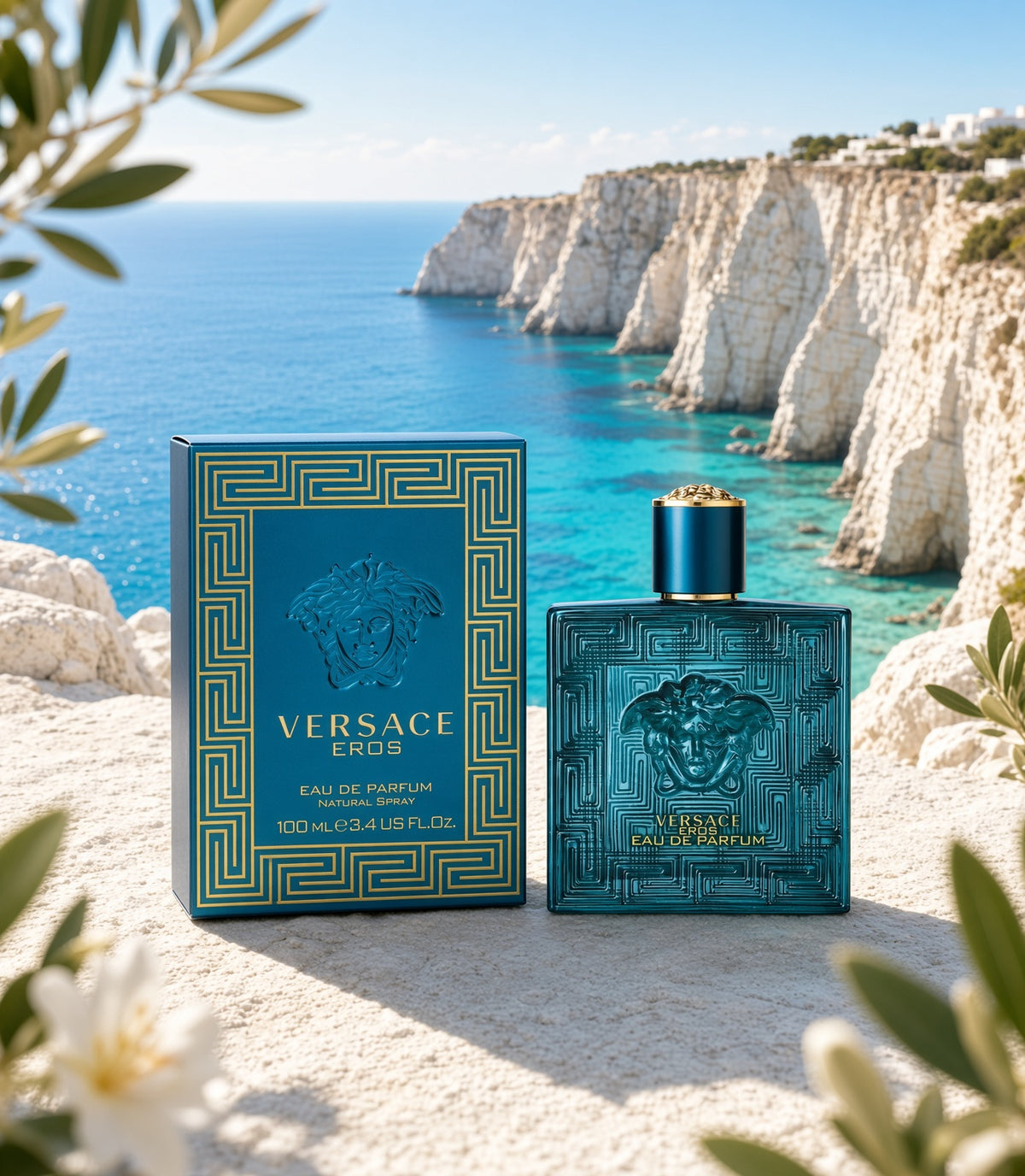 Versace Eros Eau de Parfum for Men – 100ml / 3.4 oz
